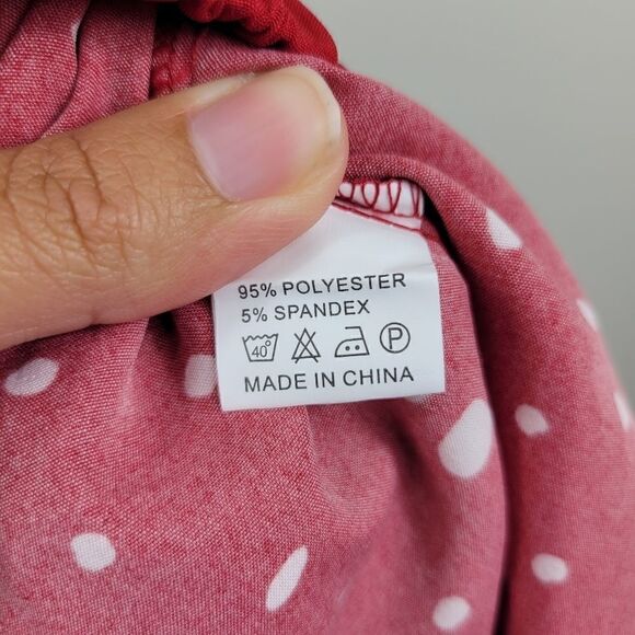 Shein Polka Dot Shorts. Red&White M#012 - Picture 11 of 11